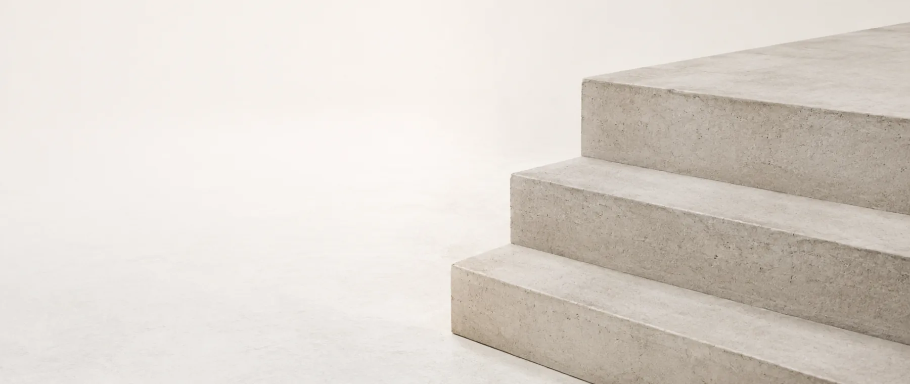 Concrete steps materials and measuring setup