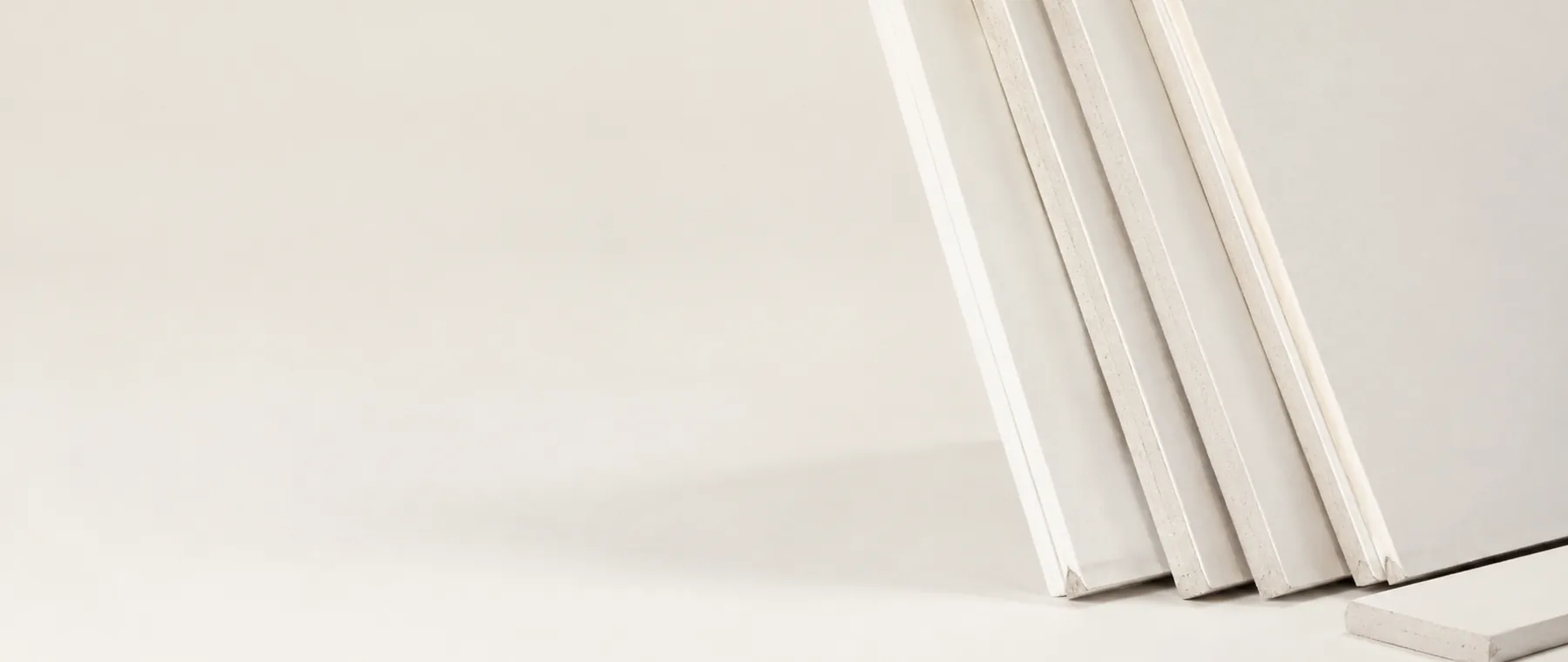 Drywall sheets materials and measuring setup