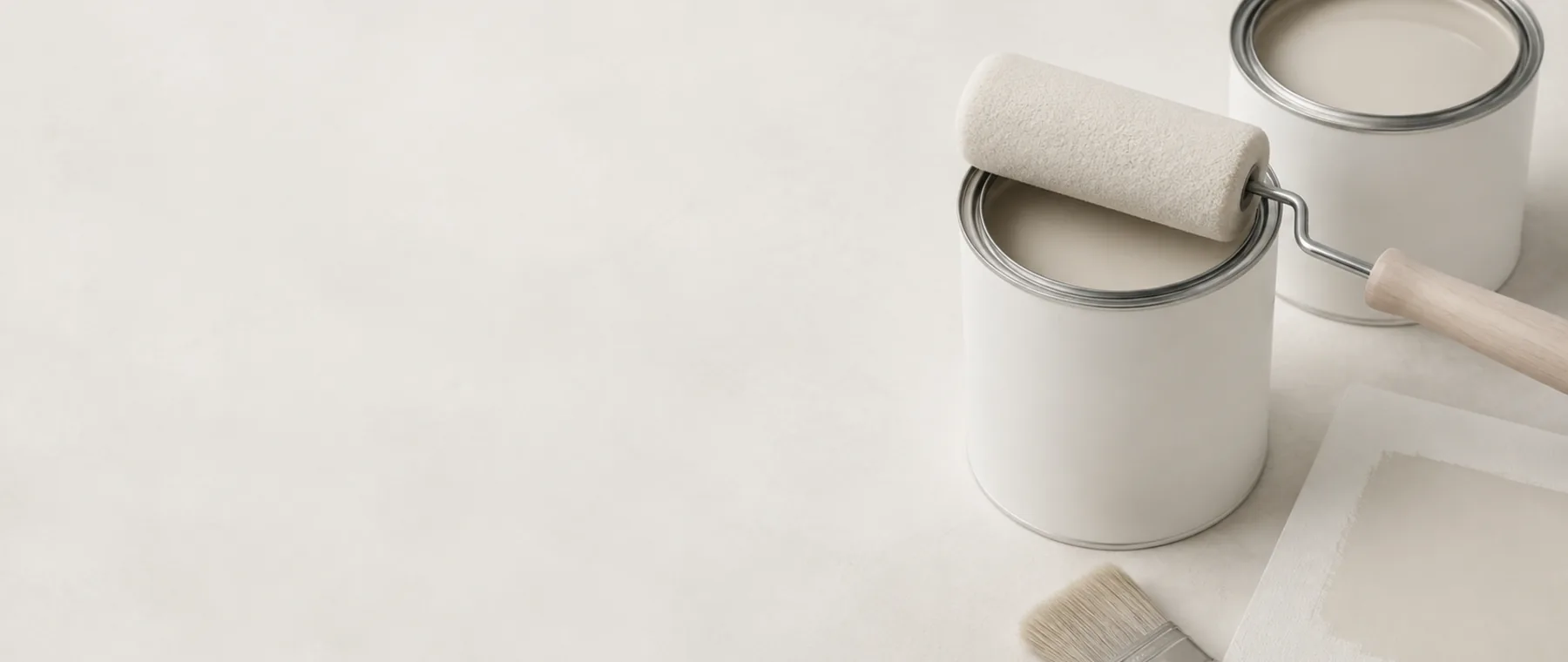 Paint materials and measuring setup