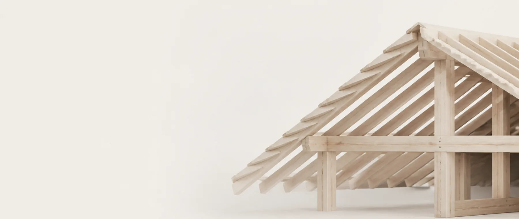 Rafter length materials and measuring setup