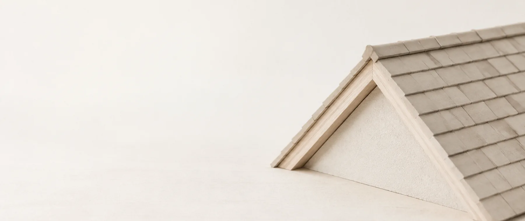 Roofing Geometry materials and measuring setup